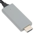 Pikkukuva 5 / 5: HDTV-kaapeliadapteri 1080P HD Multimedia Interface -kaapeliadapteri iPhonelle TV-näyttöön projektoriin Musta