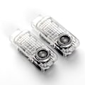 Miniatyrbild 4 av 5: 2 st LED-logoljusskugga projektor bildörrljus laser för A4-a6 A8 Q3/5/7 flerfärgad för Audi