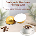 Miniatyrbillede 3 af 5: 1 Sæt 80ML/40ML/150ML/230ML Kaffe Kapselskal DIY Genanvendelig Kaffe Kapsel Kop til Nespresso Vertuo 230ml