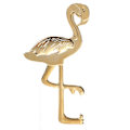 Miniatyrbild 1 av 2: Flamingo sommar flasköppnare guld