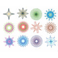 Miniatyrbild 3 av 4: Spirograph set för kreativitet