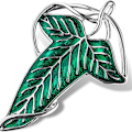 Pikkukuva 1 / 2: (Erikoiskampanja) Noble Collection Fairy Leaf Rintakoru - 7 cm (2,8 tuumaa) Korukoru Emali Rintakoru 12