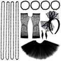 Pikkukuva 4 / 4: Neon 80-luvun asut setti Tutu-hame 3 3