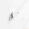 Miniatyrbilde 2 av 2: (Spesialtilbud) Dobbel Port Hurtiglader USB-C for iPhone 11/12/13/14,15, Samsung