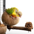 Miniatyrbild 7 av 8: Fågelbo-hängmatta för papegojor STYLE2 STYLE2 style2 style2