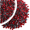 Pikkukuva 2 / 4: 8000 kpl Siam Punainen Hotfix Strassi askarteluun, SS6, 1,9-2,1 mm Siam Siam SS6 Siam