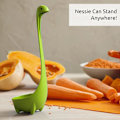 Miniatyrbillede 3 af 5: Nessie Slev - Grøn Soppslev til servering af suppe, gryderet, sauce og chili - Loch Ness Stå op Soppslev med høj varmebestandighed, Grøn ..