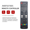 Miniatyrbillede 3 af 5: Fjernbetjening til LG AKB7637605 AKB75675304 AKB75675301 AKB75675311 AKB76037601 AKB76037605 50UP75006LF 43UP7000PUA
