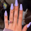 Miniatyrbild 2 av 5: 10 Stycken Set Tunna Nagelringar för Damer Daglig Fingertopps Skyddande Täckring Smycken Gåva till Flickvän Guld-Perfekt