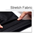 Miniatyrbillede 4 af 4: Fodboldbeskyttelse Skinnebeskyttere Strømper Guard Sleeves til Børn Drenge Mænd Skinnebeskyttelsesbeskyttelse Sort S