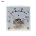 DC-voltmeter Analog panelmätare 0-150V 0-150V 0-150V 0-150V