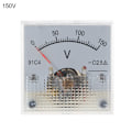 Miniatyrbillede 1 af 10: DC Voltmeter Analogt panelmeter 0-150V 0-150V 0-150V 0-150V
