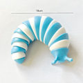 Miniatyrbild 1 av 5: (Specialerbjudanden) 18CM 14CM Färgglad Fidget Leksak Snigel Ledad Flexibel 3D Snigel Hummer Haj Fidget Leksak Lindring Anti-Ångest Sensoriska Barnleksaker