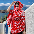 Pikkukuva 6 / 10: 90x180 cm Rantahuivit Bandana 1 1 1 1