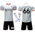 Miniatyrbillede 1 af 2: 2024-2025 Liverpool FC Udebanetrøje Sæt til Børn og Voksne med Strømper Størrelse 7 LUIS DIAZ - Perfekt No.7 LUIS DIAZ 18