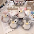 Pikkukuva 2 / 5: Pingviinitofflor, söta djurtofflor, nyhet, mysiga, fluffiga tofflor