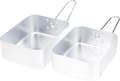 Aluminium Matlåda-Silver, En storlek, lunchlåda, utomhuscamping