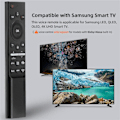 Pikkukuva 5 / 5: Samsung-äänenohjauksen korvaava kaukosäädin Sopii Samsung TV:lle LED OLED 4K UHD Smart TV