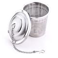 Miniatyrbillede 1 af 2: Te-filter i rustfrit stål - Te-infuser, te-kugler, te-si, krydderi-si