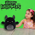 Miniatyrbillede 5 af 5: Squishmallow Bat Legetøj 12 tommer squishmallows stor dyr plys dukke, bamse, ferie fødselsdag Halloween hjemindretning (Sort, 30cm) - WELLNGS