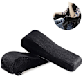 Miniatyrbillede 1 af 2: (Specialtilbud) 1 Par Memory Foam Armlæn til Kontorstol, Armlæns Puder & Forhøjet