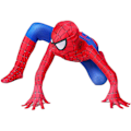 Miniatyrbild 3 av 5: Superhjälte Spiderman Cosplay Kostym Barn Pojkar Overall Kläder Röd Blå Spiderman 6-7 År = EU116-122