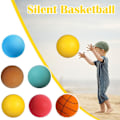 Miniatyrbild 2 av 5: (Särskild kampanj) Ny Silent Basketball Inomhusträning Skumboll Obelagd Hög-d Green no.3