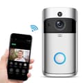 Silver Video Dörrklocka, Trådlös WiFi Smart Video Intercom med Videosystem Hem Säkerhetssystem Video Dörrklocka Video Intercom