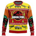 Miniatyrbilde 1 av 2: JURANK PARK God Jul Stygg Julegenser Herre 76D Genser Topper Hettegenser gul yellow S