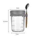 Overnight Oats Mugg Yogurtbehållare 5 5 5 5