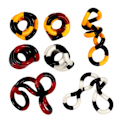 Miniatyrbilde 2 av 4: 4 sett fidgetleker, Tangle fidgetleker, fingersensoriske leker, hjerne