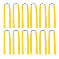 12 st Gummiband för Slangbella Breddad Platt Slangbellaband Elastiska Band för Jakt
