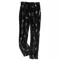 Hello Kitty Flanell Pyjamas för Kvinnor - Svart - Vit L L Black - White