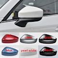 Pikkukuva 3 / 5: Auton ulkopeilin kuoren kotelo sivupeilin suojus sopii Maz-da CX5 CX-5 2017 2018 2019, helmenvalkoinen vasen gray right side