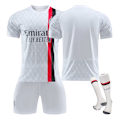 Miniatyrbild 1 av 2: AC Milan Bortaströja Säsong 23-24 nr 9 Giroud nr 11 Ibrahimovic Fotbollströja utan nummer no number 24