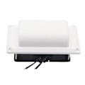 Miniatyrbillede 4 af 5: for DC 12V Emhætte Udsugningsventilator til Campingvogn Trailer Universal RV Interiør Luft Whit High power White