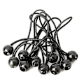 Miniatyrbillede 2 af 4: 50 stk. Telt Elastiske Bolde Stropper Plastik Kuglehoved Bungee Snore Trampolin Bagagestropper Teltbinding