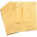 Miniatyrbild 1 av 5: 100 ark guld imitation guld blad för hantverk metall blad konst