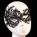 Miniatyrbillede 3 af 5: Luksus Spids Maskerade Maske til Kvinder