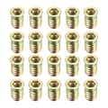 20 kpl Kierrettävät Insertti Mutterit Puukalusteisiin Ruuvattava Mutteri M10X25MM M10x25mm