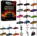 2025 Julekalender Dekoration Acrylic Flat Fast Furious Car