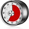 Miniatyrbillede 1 af 5: Køkken Timer Magnetisk - Visuel Timer til Børn, 60 Minutters Visual