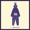 Miniatyrbild 1 av 5: Teletubbies Kostym Vuxna Cosplay Djur Sovkläder Jumpsuit Po Teletubbies Vuxen - Perfekt Tinky Winky Kostym Vuxen L