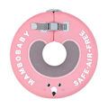 Miniatyrbillede 1 af 5: (Særlig kampagne) Mambobaby B510 Ikke-oppustelig baby flydering halsring hoved flydering svømmering legetøj svømmetræner til rosa pink Medium Size for 0-6 Months pink
