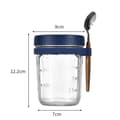 Overnight Oats Mugg Yoghurtbehållare 1 1 1 1