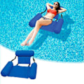 Miniatyrbild 3 av 5: Uppblåsbar poolstol, uppblåsbar poolstol för vuxna, poolboj, uppblåsbar hängmatta