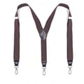 Starka hängslen för män, 3,5 cm breda ElastStraps med roterande krokar, perfekta för jeans