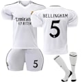 Pikkukuva 1 / 2: 24-25 Nya #5 Bellingham Real Madrid Jalkapallopaidat Harjoittelu T-paita-WELLNGS Lapset 22(120-130cm)