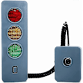 Miniatyrbild 1 av 5: Garageparkeringssensor, LED-varningslampa, Parkeringssensor, LED-stoppskylt med justerbar höjd [DB]