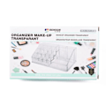 Miniatyrbillede 3 af 4: Sminkeholder / Stativ til Sminke - 16 Rum - Transparent Sminkeopbevaring